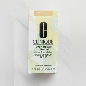 Clinique Even Better Clinical Serum Foundation SPF 25 WN 56 Cashew